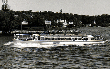 Delfin V vid Beckholmen, Stockholm 1982-08-01