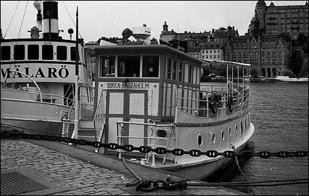 Birka af Rastaholm vid Klara Mlarstrand, Stockholm 1992-07-12