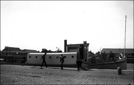 Linudden i Nykpings hamn ca. 1930