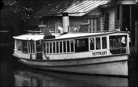 Nettraby i Nttraby hamn ca. 1900