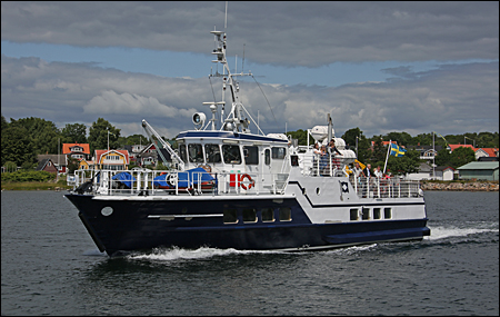 Vitaskr i Nogersunds hamn, Nogersund 2015-07-15