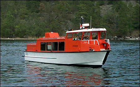 Athena i Lindalssundet, Vrmd 2003-05-28