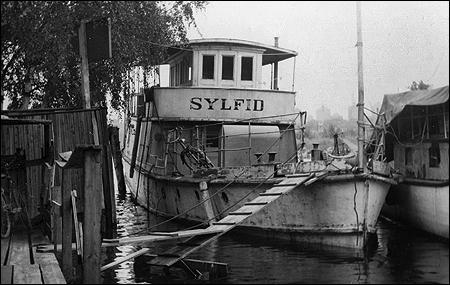 Sylfid vid Djurgrdsvarvet, Stockholm 1958-08-06
