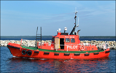 Pilot 462 SE i Frsund, Gotland 2009-09-08