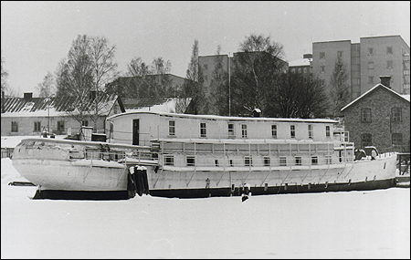 Aros vid Ekensbergs varv, Stockholm 1969-02-22