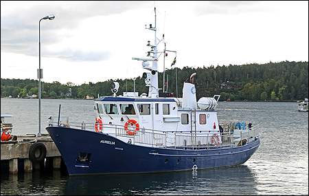 Aurelia vid Rind Marine AB, Vaxholm 2017-09-15