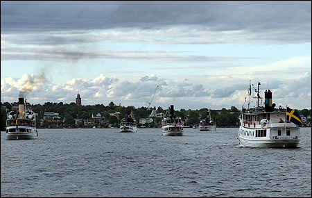 Fartygen i Tenösund.