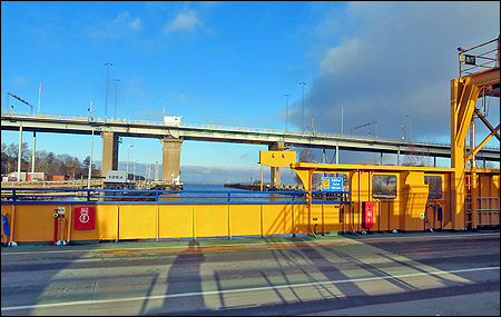 �ven g�ngtrafik kan anv�nda f�rjan