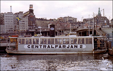 Centralfrjan 2 vid Slussen, Stockholm 1968-02