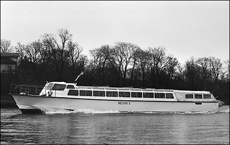 Delfin X vid Lngholmen, Stockholm 1969-05-14