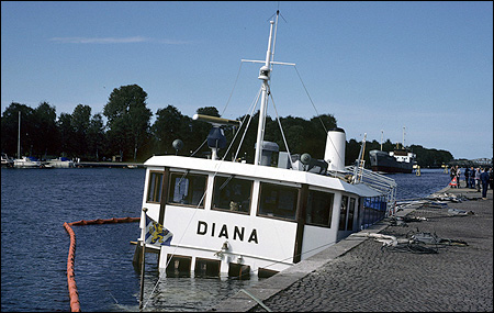 Diana sjunken i Trollhttan 1987-06-11