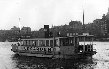 Djurgrden 1 vid Slussen, Stockholm 1953-12