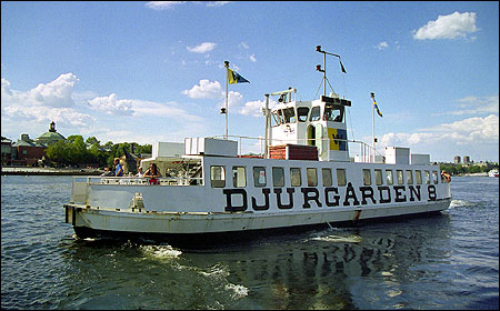 Djurgrden 8 vid Vasabryggan, Stockholm 1999-08-03