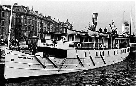 Norrleden vid Skeppsbron, Stockholm 1921-10-14
