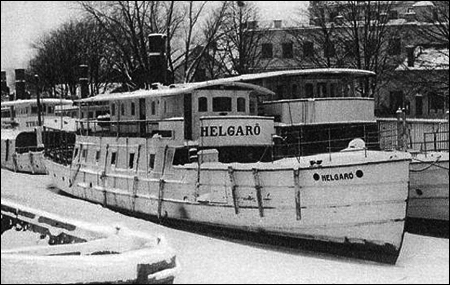 Helgar vinterupplagd vid Bergsunds Mekaniska Verkstads AB, Stockholm 1929-02-10