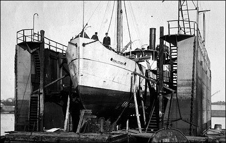 Eskilstuna III p� Finnboda Varv, Nacka