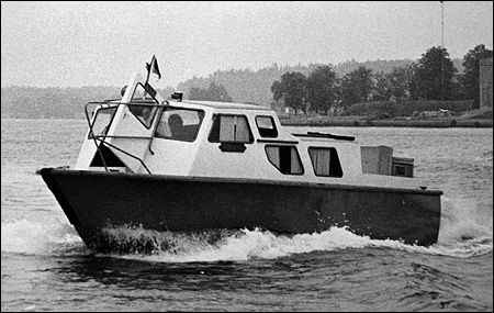 Falken p� N:a Vaxholmsfj�rden, Vaxholm 1972-08-09