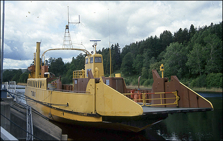 Frida II vid Horn� f�rjel�ge, Kramfors 1994-07