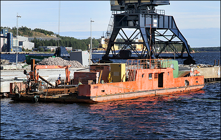 Dykab 1 i Södra hamnen, Luleå 2012-08-03