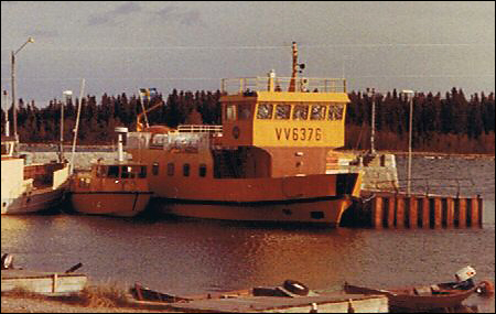 Frja 63/76 vid Holmn 1984