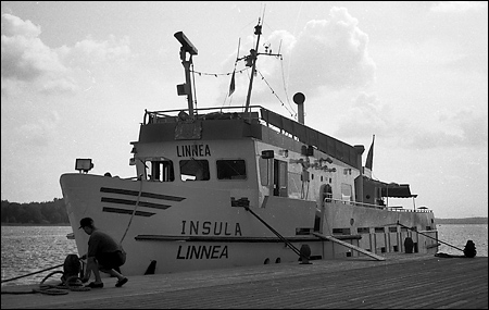 Insula Linnea vid Skokloster 1991-08-04