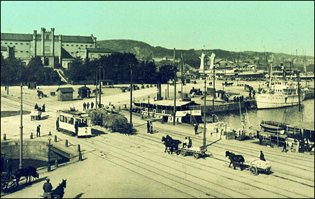 Freja vid Lilla Bommen, Göteborg 1905