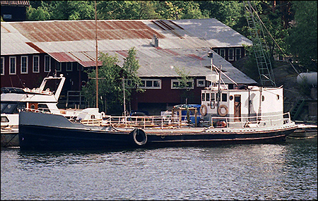 Rolf II vid Linds Btvarv, Skurusundet, Nacka 1998-09-05
