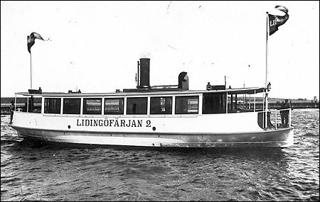 Liding�f�rjan 2 i G�vle vid leveransen 1907-10