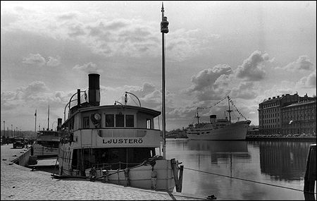 Ljuster� vid Nybroviken, Stockholm 1951-05-15