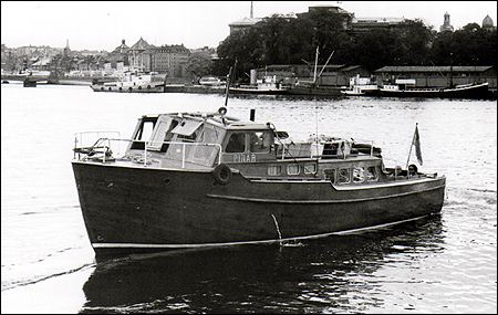 Pinr vid Strandvgen, Stockholm 1968-08-16