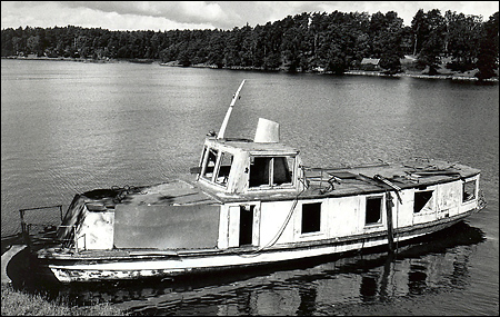 Bussig i Kyrkviken, Lidingö 1969-08-18