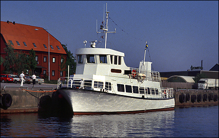 Vitaskr vid stra kajen, Karlshamn 1993-05-22