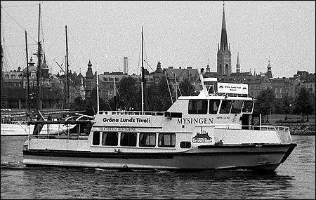 Mysingen utanfr Skeppsholmen 1991-08-05