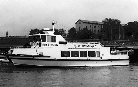 Mysingen vid Skeppsholmsbron, Stockholm 1986-06-20