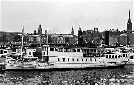 Bayard vid Klara Mlarstrand, Stockholm 1977