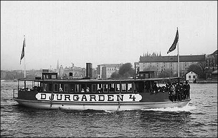 Djurg�rden 4 p� Str�mmen, Stockholm ca. 1905