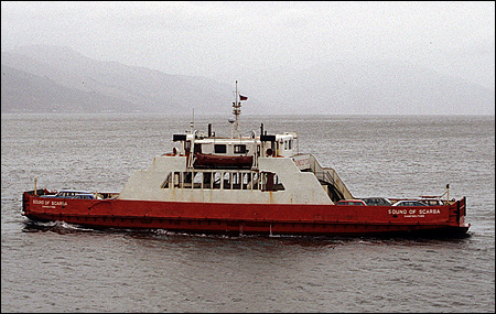 Sound of Scarba vid McInroy's Point, Skottland 1990-02-22