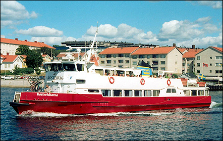 Kostervåg utanför Norra hamnen, Strömstad 1995-08-07