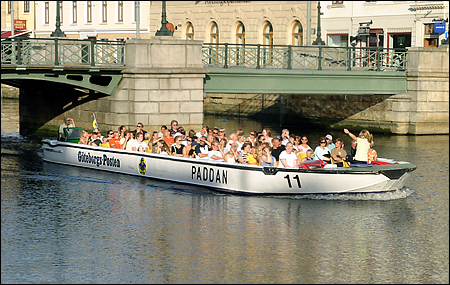Paddan 11 vid Tyska bron, Göteborg 2006-07-05