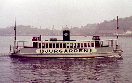 Djurgården 6 vid Slussen, Stockholm 1967-08