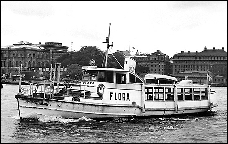Flora i Nybroviken, Stockholm 1968-05-17