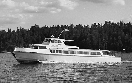Sjgull i Halvkakssundet, Liding 1968-08-05