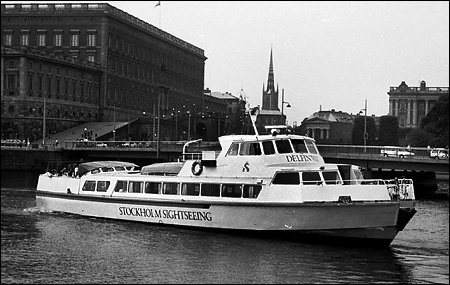 Delfin VIII p Strmmen, Stockholm 1991-08-05