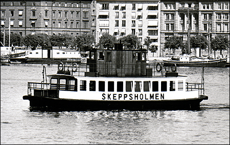 Skeppsholmen p Ladugrdslandsviken 1966-06-22