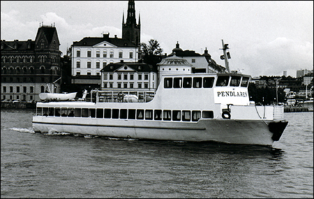 Pendlaren p Riddarfjrden, Stockholm 1998-06-11