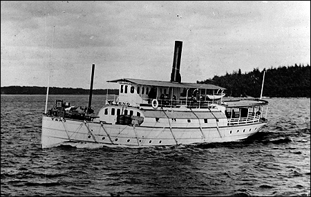 Ten vid Stora Hggarn, Liding ca 1895