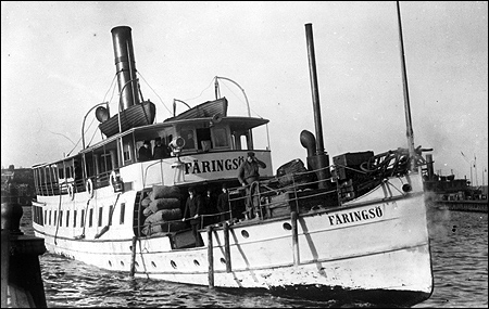 Färingsö vid Munkbrohamnen, Stockholm ca. 1920