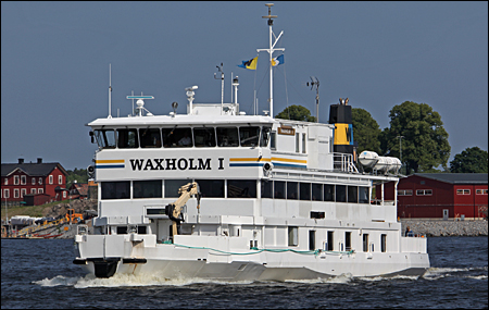 Waxholm I vid Beckholmen, Stockholm 2013-06-23