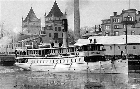 Waxholm II vid Bergsunds Mekaniska Verkstads AB, Stockholm 1899-12