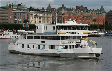 Waxholm II vid Nybrokajen, Stockholm 2007-07-25
